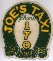 Joe's Taxi Crest C 1940's