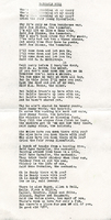1932 '27 Club songsheet 'Barnacle Bill'