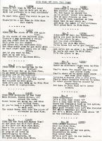 1936 '27 Club songsheet