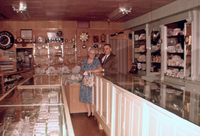 L-R Mary and Earnest Preston - Preston's Jewelry Store