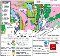 Geology Map of Flin Flon Area