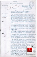 R.C.M.P Patrol Report 1926 September 29th J.J. Molloy Pelican Narrows Det.