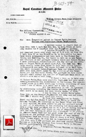 1929 July 16 Insp. G.C.P. Montizambert Prince Albert Det.