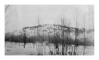 May be a diamon drill shack in Second Valley North of Flin Flon C 1933