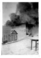 Burniing Building no identification yet C 1932