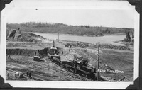 Start of the Open Pit Flin Flon 1930 