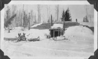 Dugout Shack in Flin Flon 1930