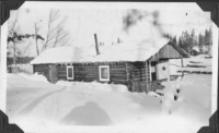 Log Shack at Mile 84 Flin Flon 1930