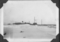 HBM&S Ore Cars and Engine House 1930