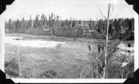 Bridge Over Ross Lake From The Top of The Hill 1930