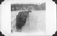 Winter Freighting to Island Falls Flin Flon Man 1929or 1930