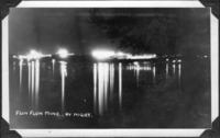 HBM&S Fliin Flon Mine by Night 1930