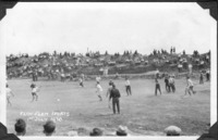 First of July 1930 Fast Ball Game