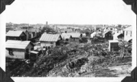 Main Street Showing some of The Houses and Shacks 1930
