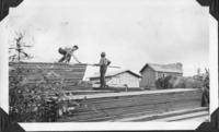 Monarch Lumber Yard Flin Flon 1930