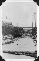 The Open Pit HBM&S Flin Flon Mine 1930