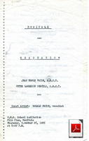Musical Graduation November 25th 1965