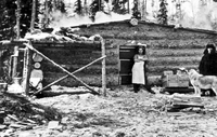 Not Identified, Stopping Place on the road The Pas to Flin Flon C 1927