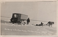 Enroute to the Flin Flon Mines R.N.C.co Bus Service 1927
