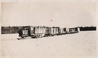Linn Tractor Train on the Ice