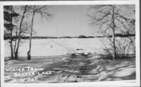 Winter Trail Beaver Lake "North of 54" C 1940's 
