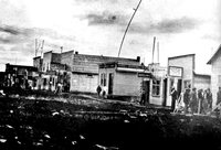 Schieders and Royal Bank Main St Looking South C 1929