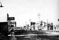 Main Street Looking North from Third Ave. 1929