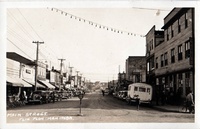 Main Street Looking South from First Ave. C 1939