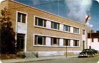 The Federal Building SW Corner Main and Third Flin Flon 