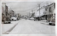 Main Street Flin Flon Looking North from Third Avenue