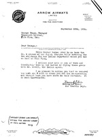 Transport Ltd. Was the Parent Company of Arrow Airways 