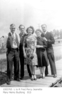 L to R Fred- Percy -Jeanette- Mary- Henry Budlong 