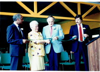 July 1986 official opening of Provincial Building 