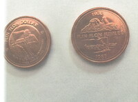 1983 Jubilee year copper dollar 