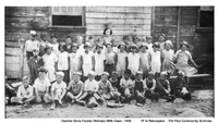 Teacher Doris Forster (Holmes) With Class 1930