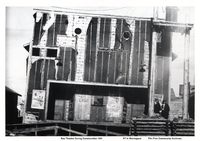 Rex Theatre During Construction 1931