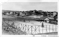 Tennis Courts at Foster Park 1939