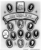 Mayor and Councillors of the First Council 1933 - 1934