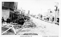 Main Street - Excavating for Sewar & Water - 1932