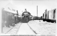 Engine #2177 Arriving in Flin Flon - Opening New CNR Station -