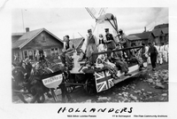 The Dutch (Hollanders) Float in the 1935 Silver Jubilee Parade