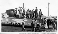 French Canadian Float - 1st Prize - 1937 Coronation Day Parade