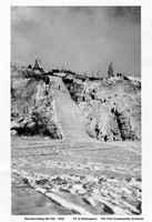 Ski Jump and Hill from Belleview Ross Lake - 1932