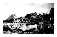 Flin Flon Railway Construction 1928 Rock Cut