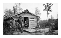 Cabin of Dilly Baker and Tom Patton - Bakers Narrows, C 1925