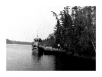 Boat Bringing Ore From Mandy Mine 1920