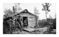 Cabin of Dilly Baker and Tom Patton - Bakers Narrows, C 1925