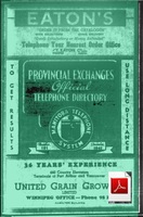 1941 Flin Flon Phone Book 