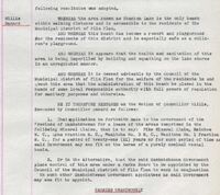 Council Meeting Minutes Regarding Phantom Lake 
