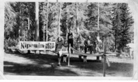 1936 Ceremony Opening the Nipawain to flin Flon Road.